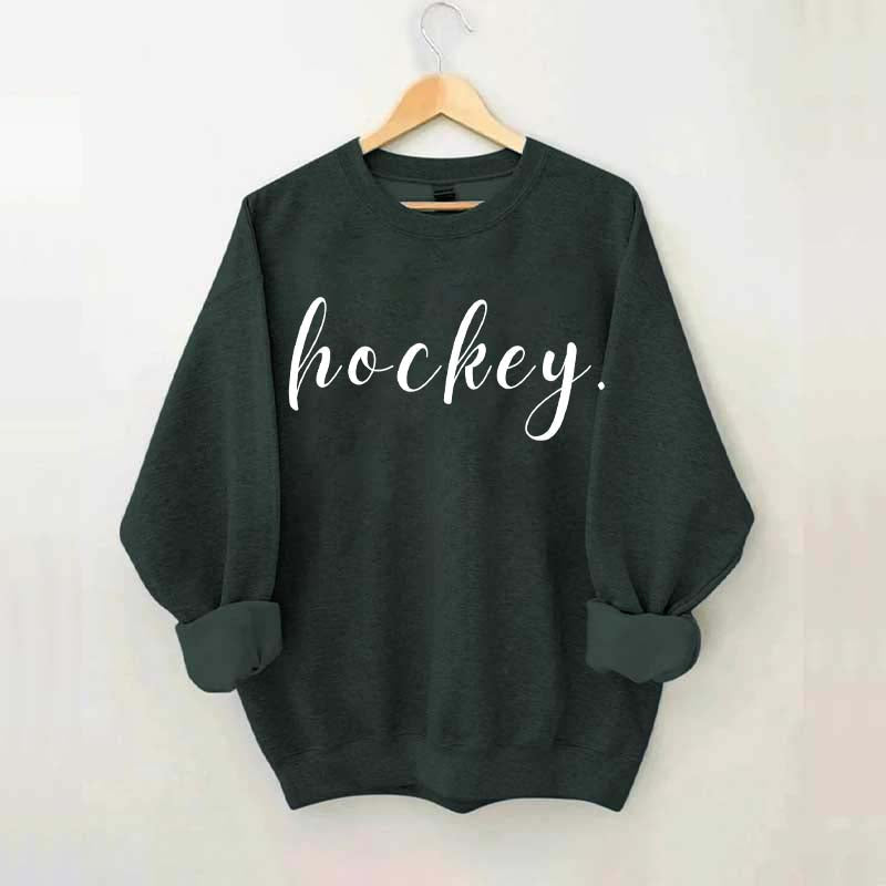 Minimalist Hockey Sweatshirt