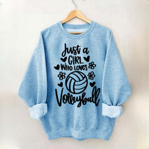 Floral Volleyball Sweatshirt