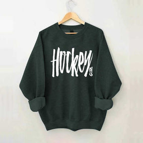 Hockey Girl Cute Sweatshirt