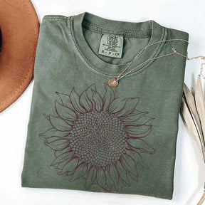 Comfort Colors Sunflower T-Shirt