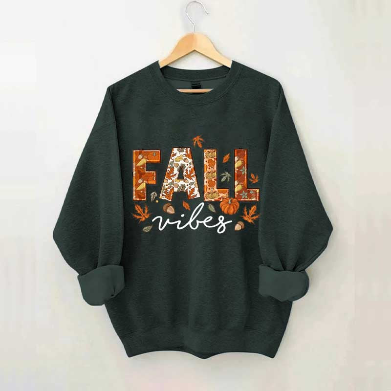Pumpkin Fall Vibes Sweatshirt