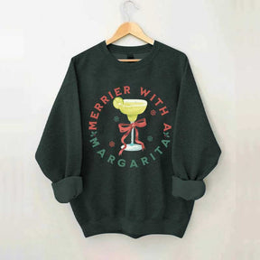 Christmas Margarita Xmas Cocktail Sweatshirt