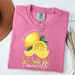 When Life Gives You Lemon Make Limoncello T-Shirt