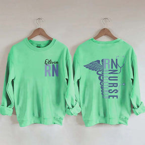 Personalized Registered Nurse Sweatshirt