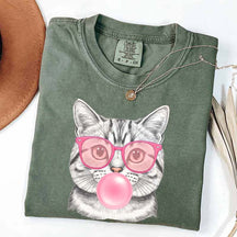 Bubble Gum Kitten Vintage Style T-Shirt