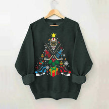 Sport Xmas Hockey Christmas Sweatshirt