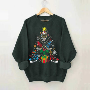 Sport Xmas Hockey Christmas Sweatshirt