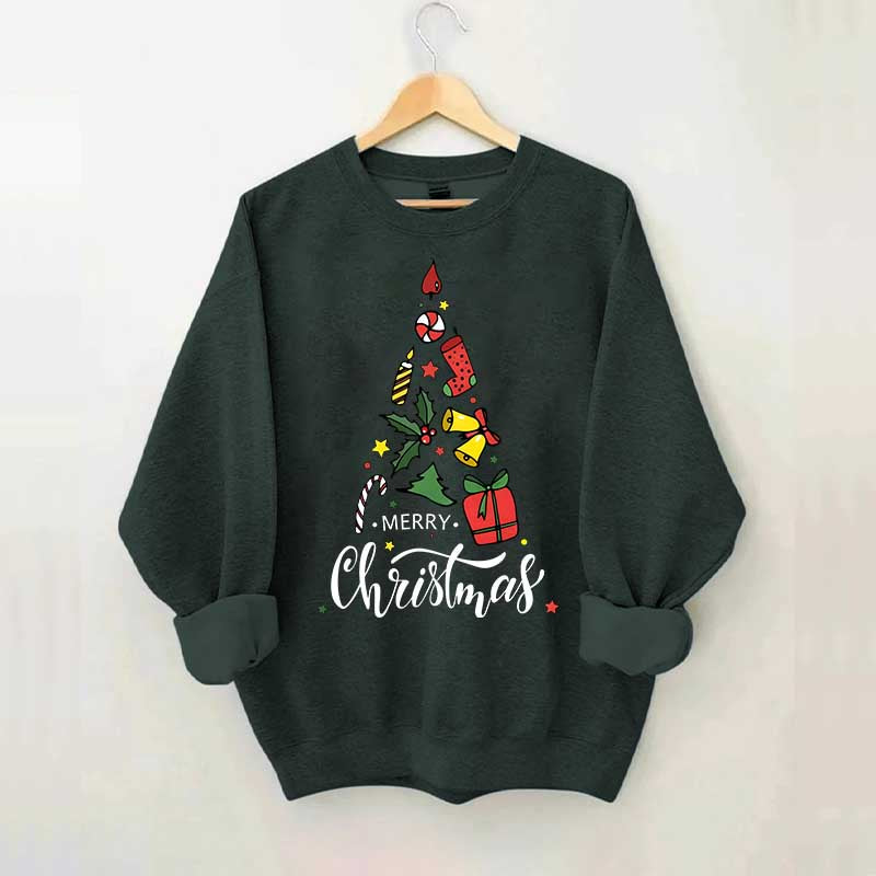 Merry Christmas Tree Gift Sweatshirt