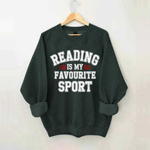 Librarian Reading Is My Favorite Sport Sweatshirt