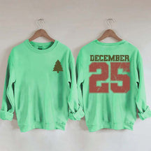 Distressed December 25 Sweatshirt