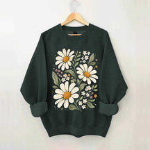 Boho Style Daisies Sweatshirt