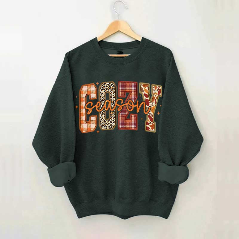 Cozy Season Fall Graphic Sweatshirt