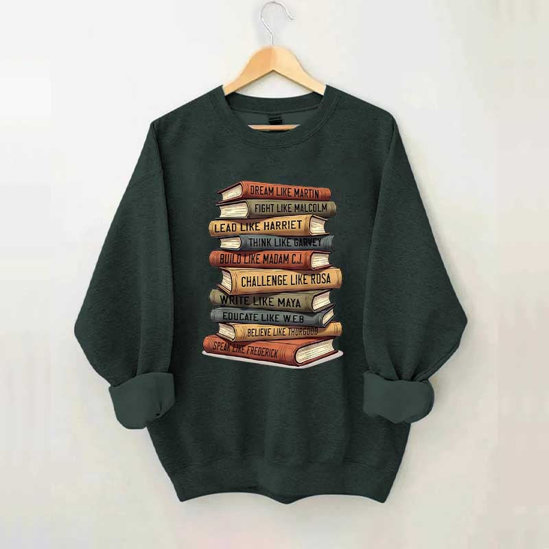 Black History Book Lover Sweatshirt