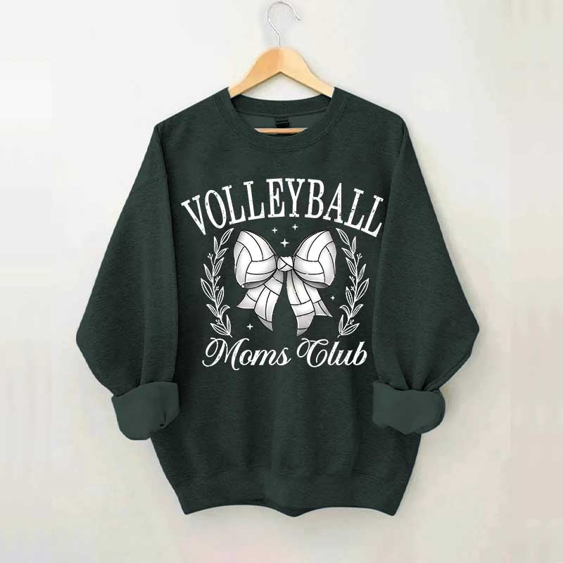 Volleyball Moms Club Sweatshirt