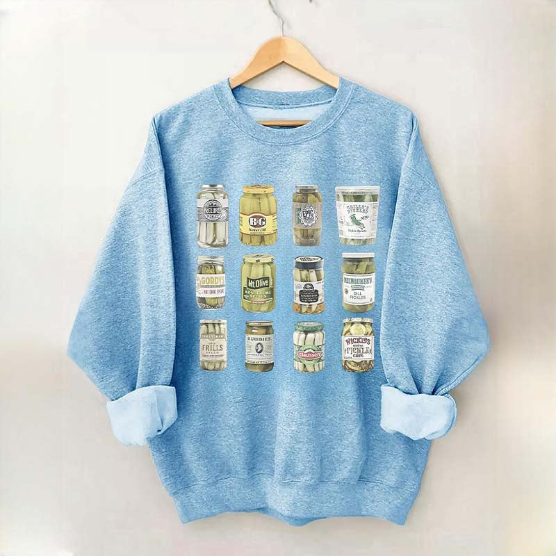 Vintage Pickles Homemade Sweatshirt