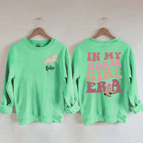 Custom In My Horse Girl Era Sweatshirt