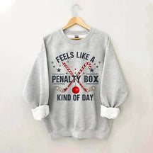 Hockey Penalty Box Christmas Sweatshirt