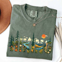 Comfort Colors Hiking Mountain T-Shirt