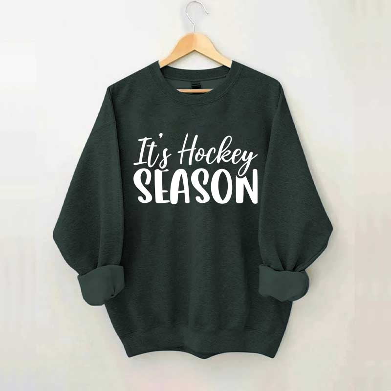 It's Hockey Season Minimalist Sweatshirt