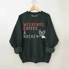 Game Day Hockey Mom Sweatshirt
