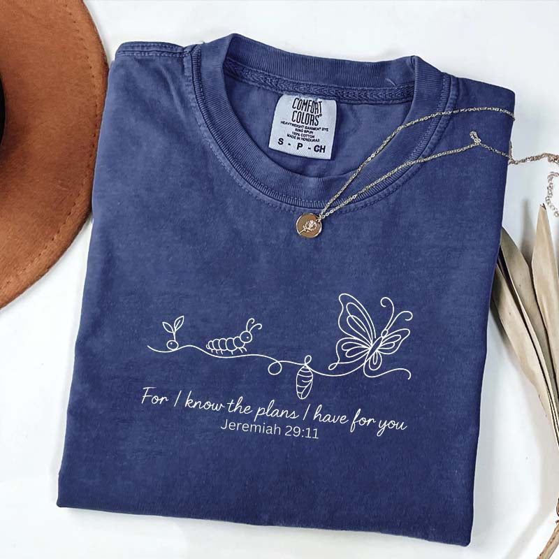 Jeremiah 29:11 Faith Transformation T-Shirt