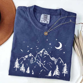 Minimalist Mountain Hiking T-Shirt