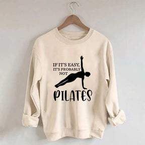 Pilates Yoga Workout Fitness Lover Sweatshirt