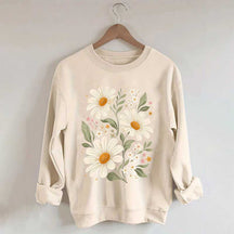 Boho Style Daisies Sweatshirt