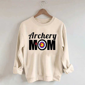 Archery Mom Bow and Arrow Sweatshirt