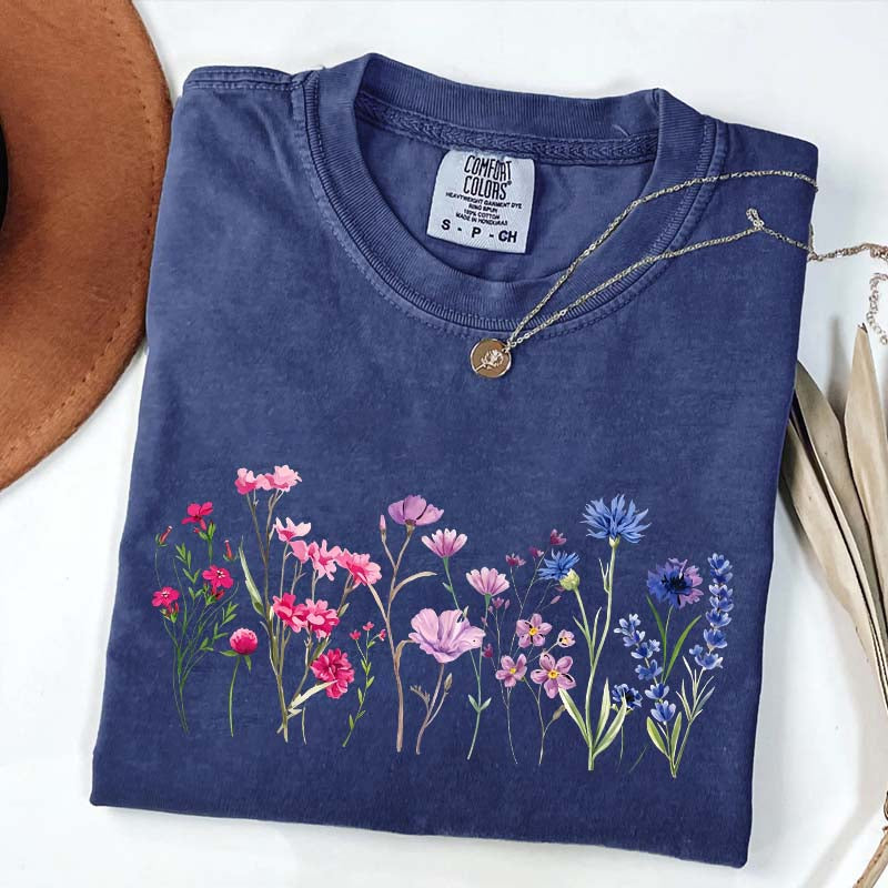 Cute Pride Wildflower T-Shirt
