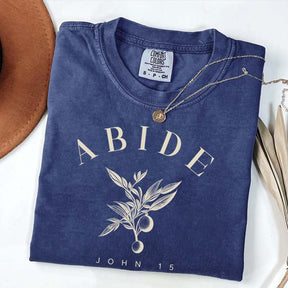 ABIDE Faith Based Streetwear T-Shirt