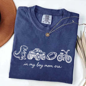 In My Boy Mom Era Football Monster Truck T-Shirt