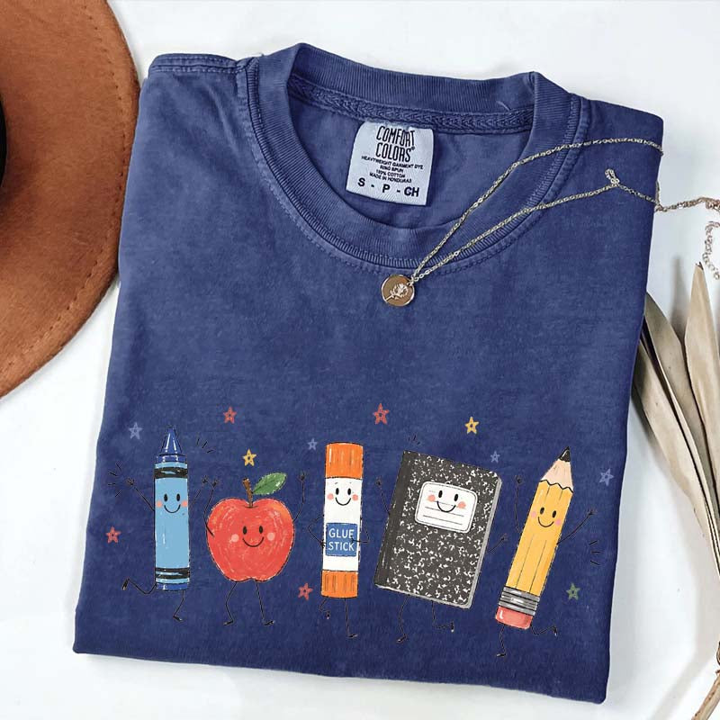 Funny Teacher Life School Supplies T-Shirt