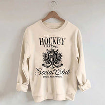 Hockey Moms Social Club Loud & Proud Sweatshirt
