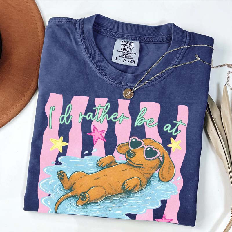 I'd Rather Be At The Lake T-Shirt