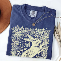 Cottagecore Rabbit Woodland Aesthetic T-Shirt