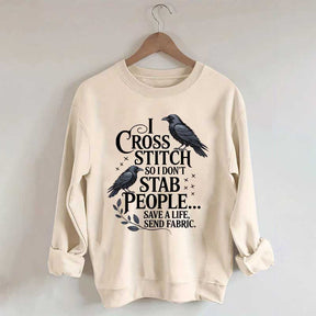 Cross Stitching Gift for Mom Sweatshirt