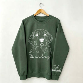 Personalized Pet Photo Dog Cat Sweatshirt