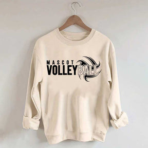 Volleyball Mascot Sweatshirt