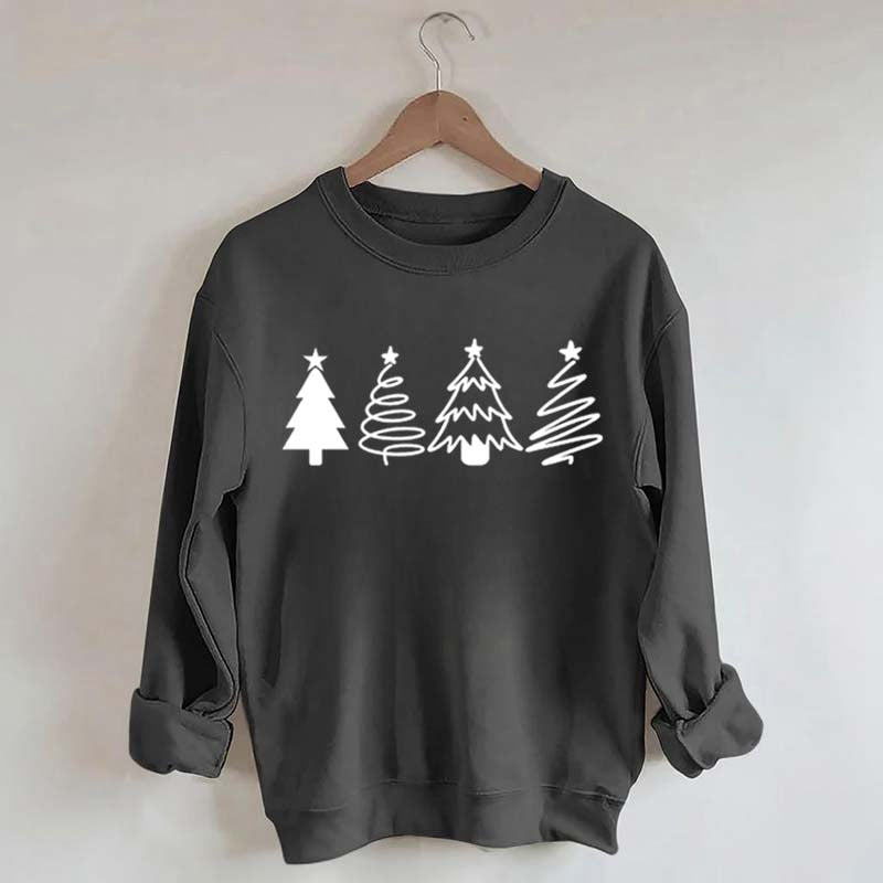 Nature Christmas Trees Lover Sweatshirt