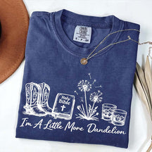 Dandelion Comfort Colors Graphic Western T-Shirt