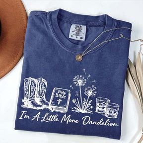 Dandelion Comfort Colors Graphic Western T-Shirt