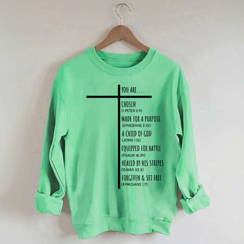 Religious Scripture Sweatshirt
