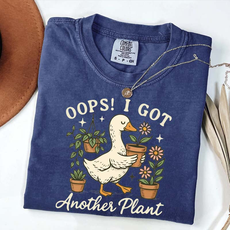 Oops I Got Another Plant Duck T-Shirt