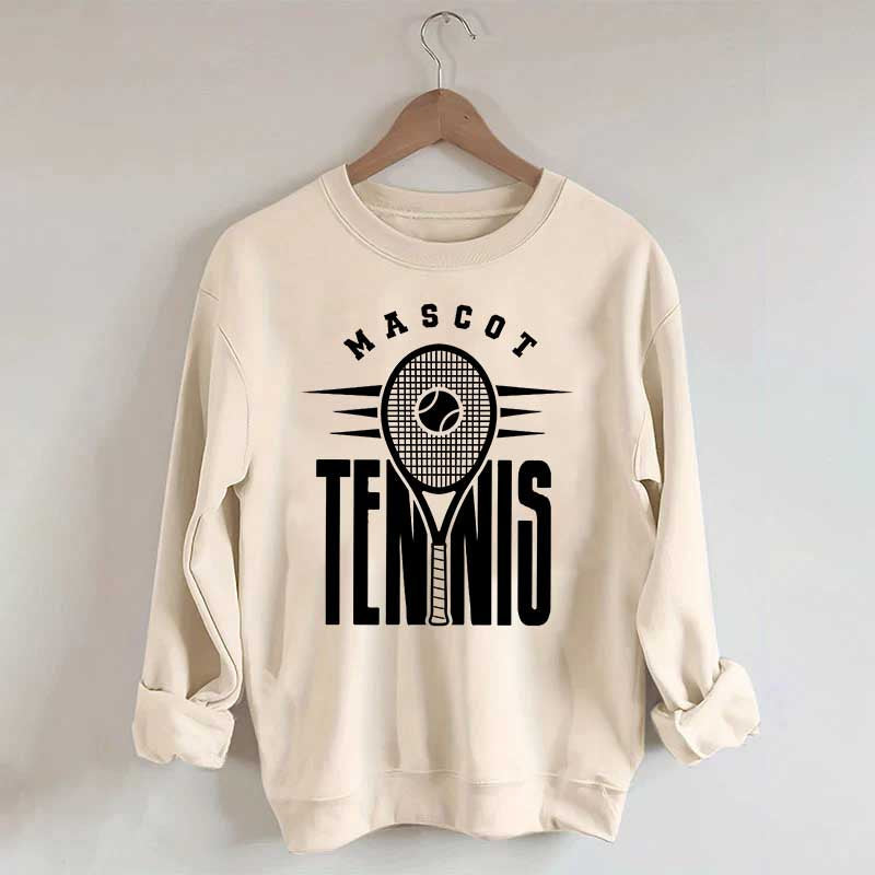 Tennis Mascot Team Sweatshirt