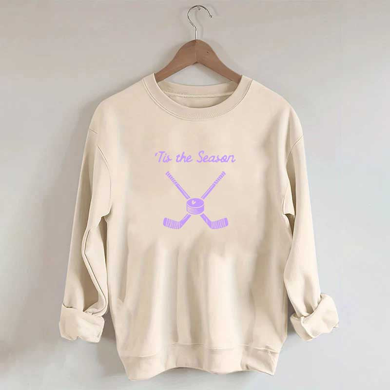 Tis The Season Hockey Mom Sweatshirt