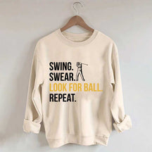 Swing Swear Look For Ball Repeat Sweatshirt