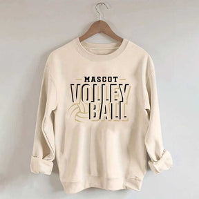 Custom Volleyball Lover Team Sweatshirt