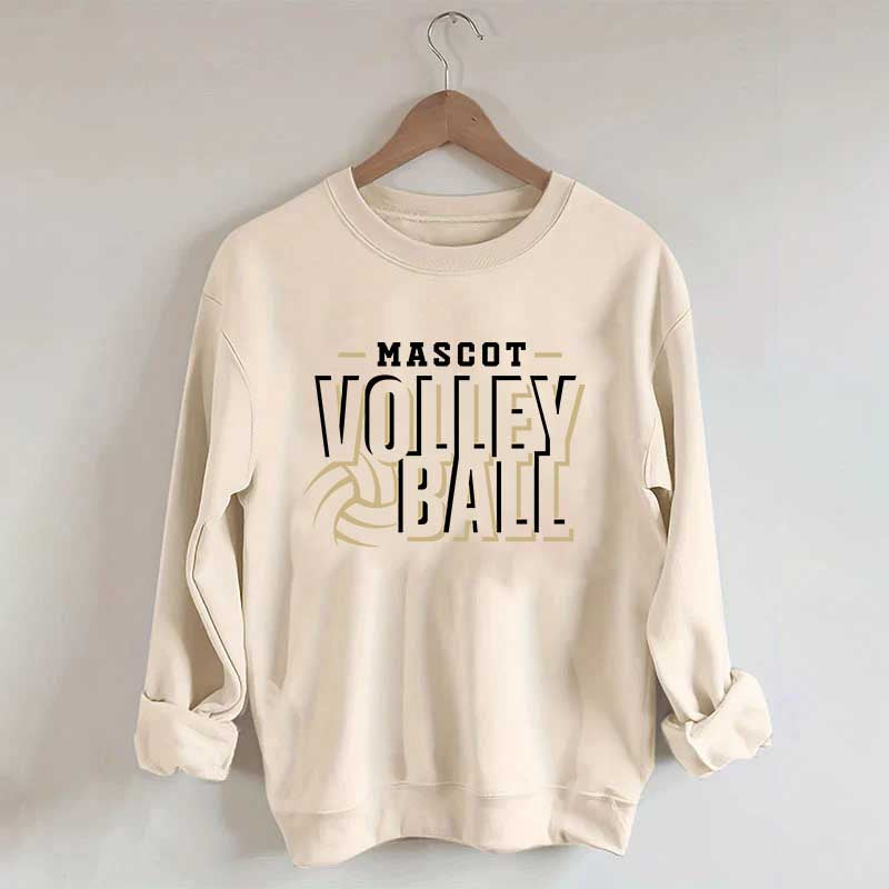 Custom Volleyball Lover Team Sweatshirt