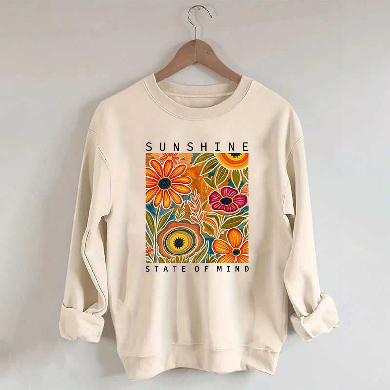 Retro Sunshine State Of Mind Sweatshirt